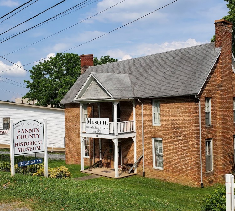 Baugh House, Fannin County Historical Museum (Blue&nbspRidge,&nbspGA)